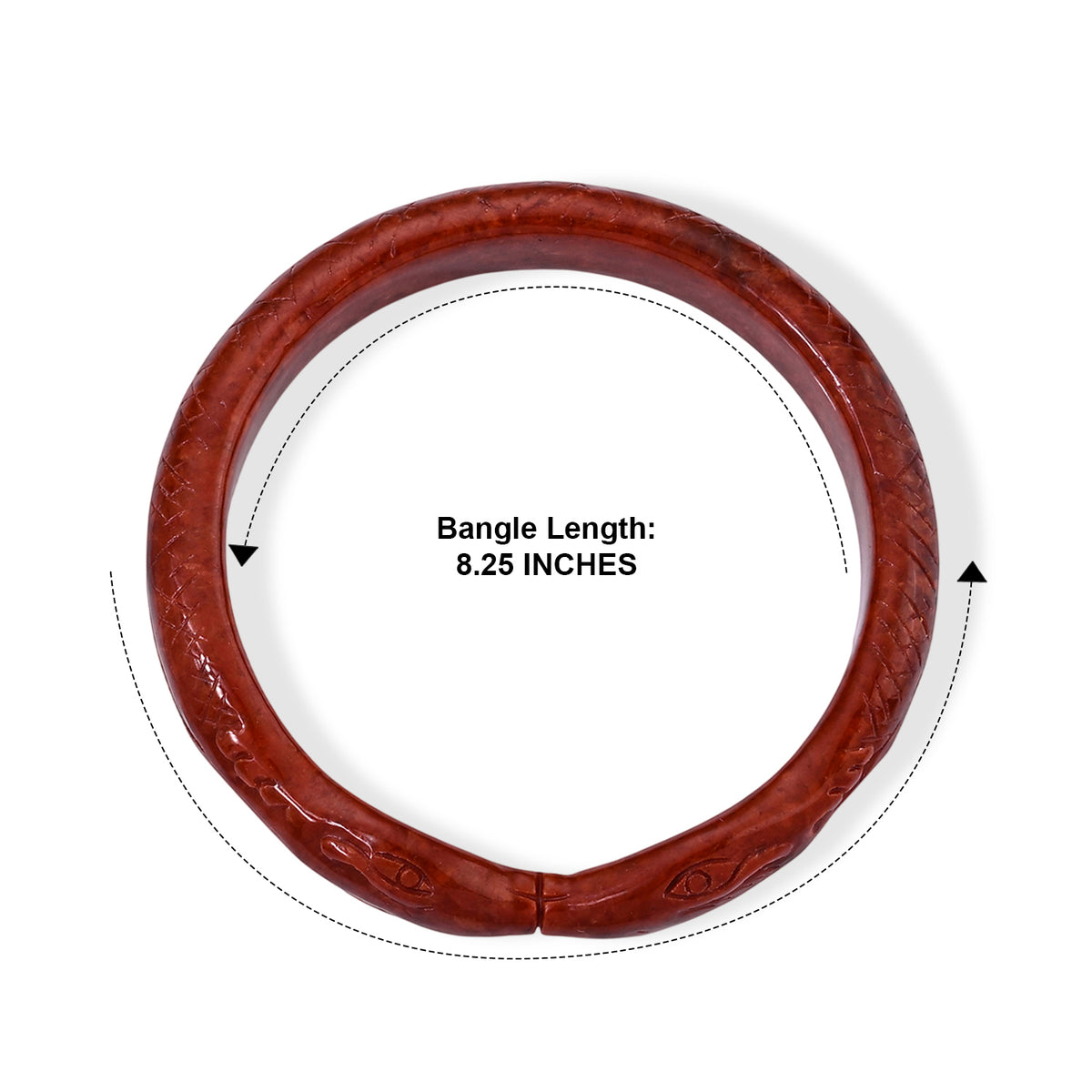 Red Jade Stone Bangle  200.000  Ct. 8773514 4