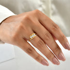 Luxuriant - Lab Grown Diamond (SI/G-H) Ring in 18K Vermeil Yellow Gold Plated Sterling Silver 0.50 Ct._8774366_1