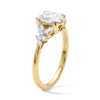 Luxuriant - SGL Certified Lab Grown Diamond (SI/G-H) Ring in 18K Vermeil Yellow Gold Plated Sterling Silver 2.00 Ct._8774534_2