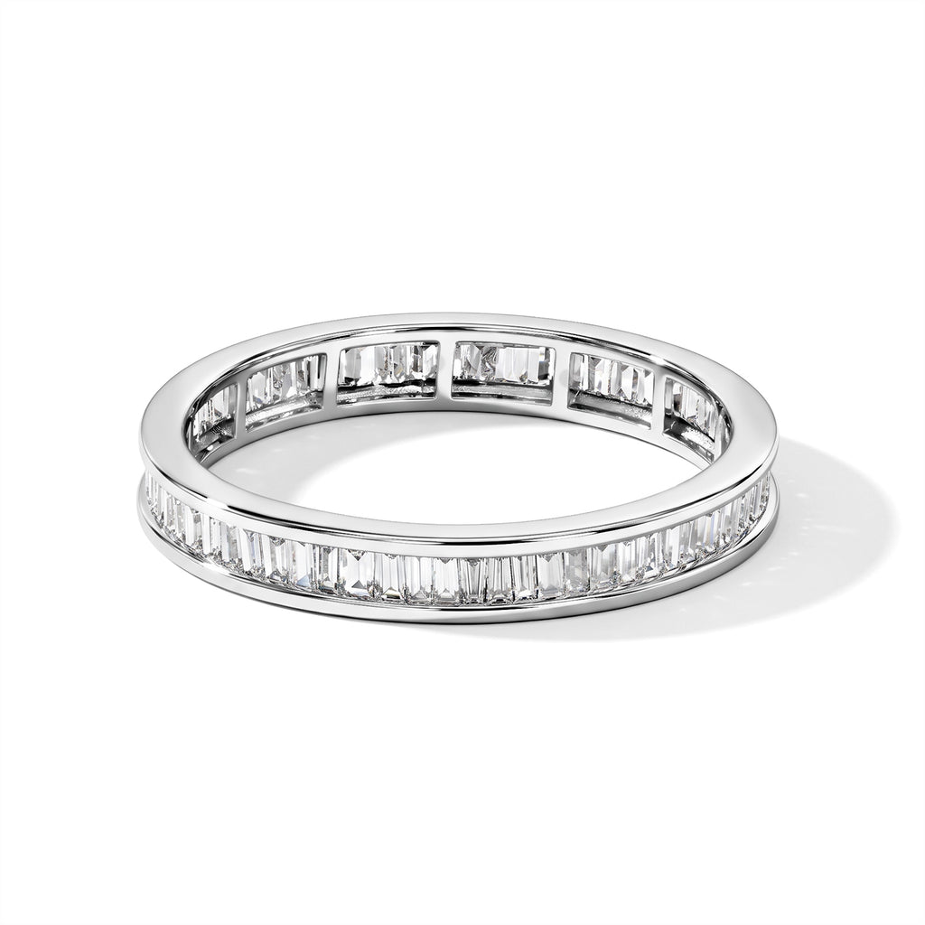 Rhapsody - 950 Platinum SGL Certified White Diamond Ring 0.74 Ct, Platinum Wt. 3.00 Gms_8774579_4