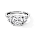 Monster Deal- Luxuriant - 950 Platinum IGI Certified Grown Diamond (VS/E-F) Ring 4.00 Ct, Platinum Wt. 4.00 Gms_8774720