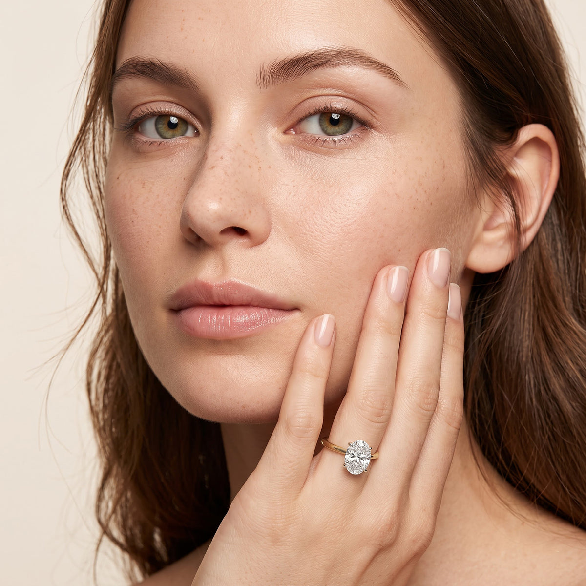 Luxuriant Lab Grown Diamond Ring in 18K YG VermeilSterling Silver  1.990  Ct. 8774761 1