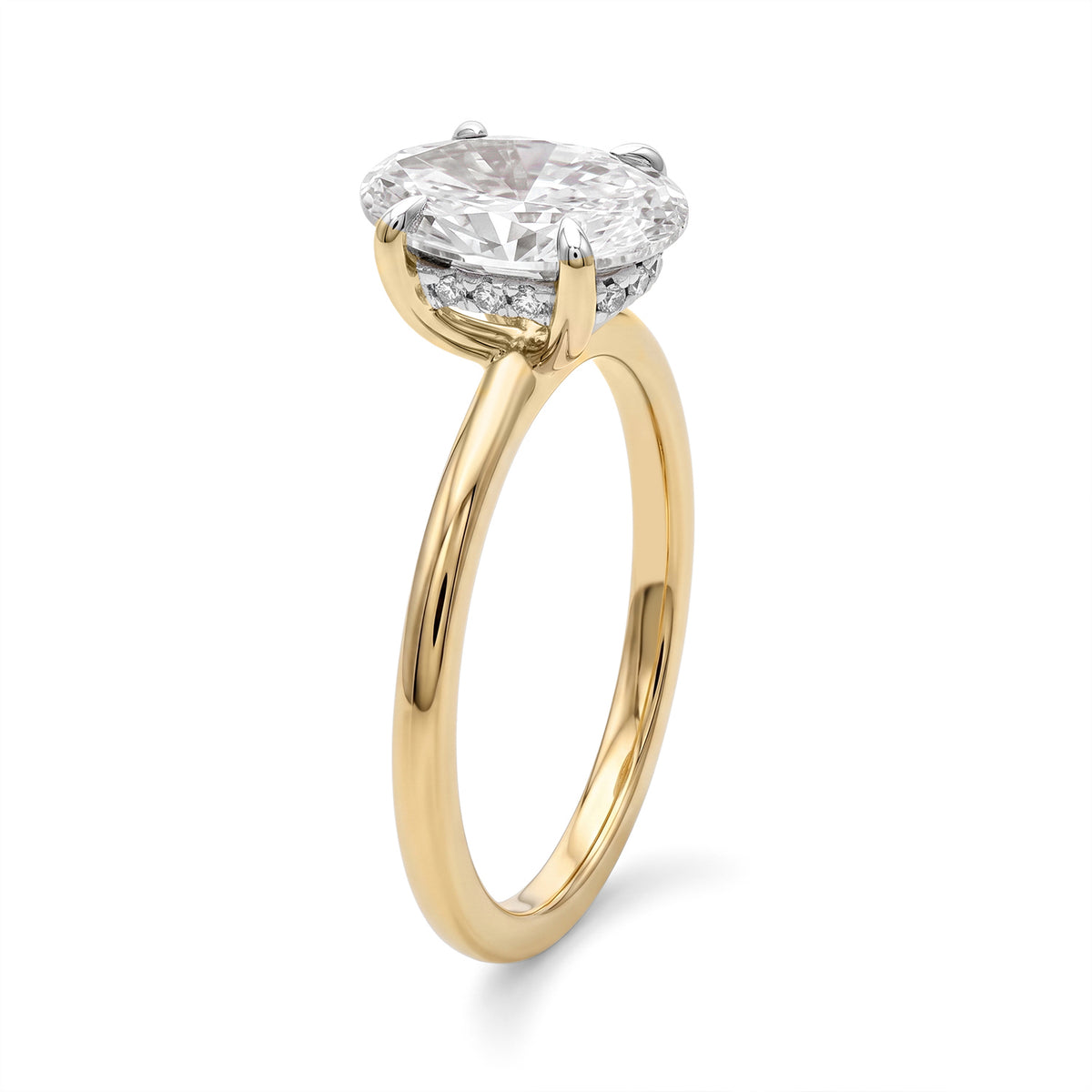 Luxuriant Lab Grown Diamond Ring in 18K YG VermeilSterling Silver  1.990  Ct. 8774761 3