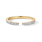 Luxuriant Lab Grown Diamond Ring in 18K YG VermeilSterling Silver  0.140  Ct._8774843