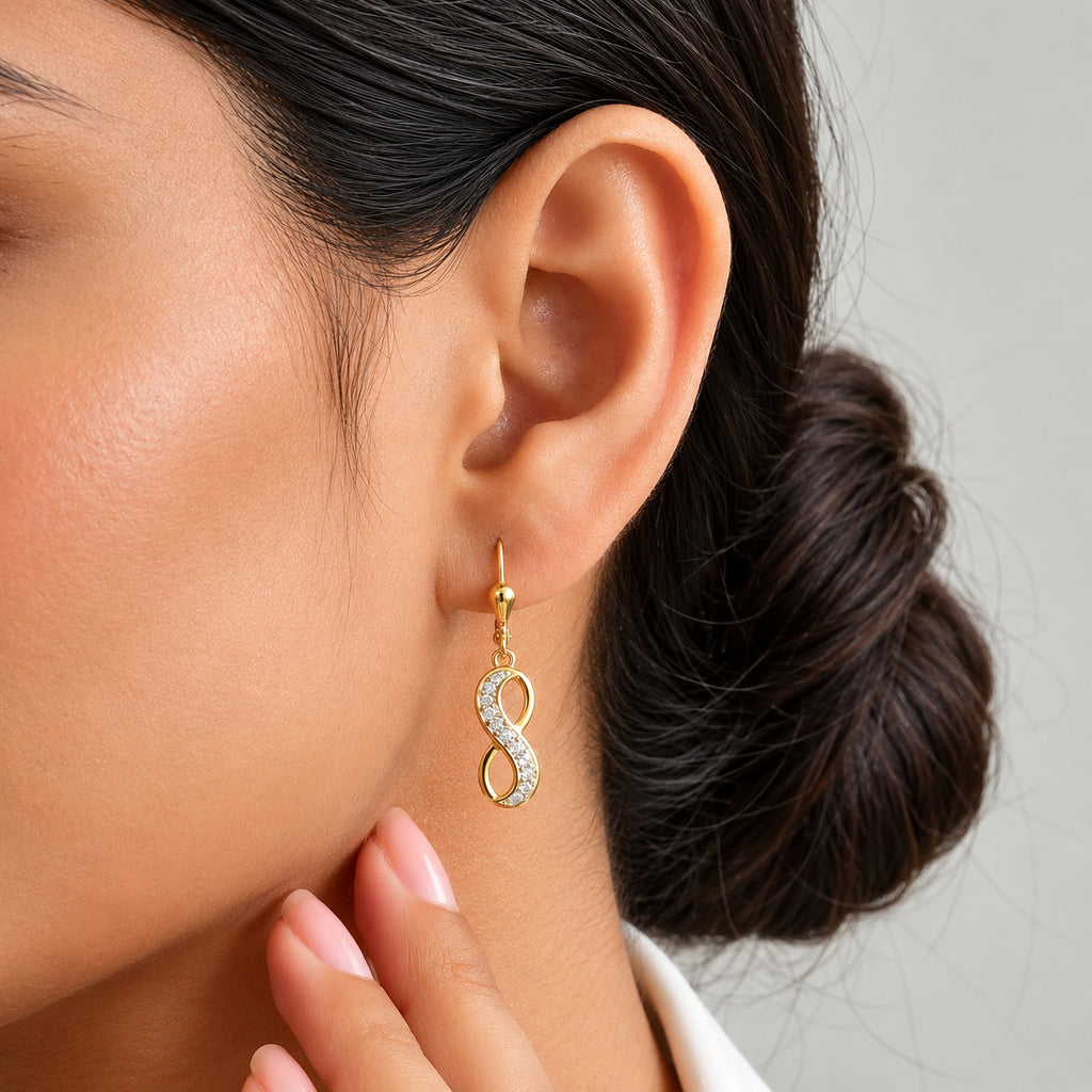 Luxuriant Lab Grown Diamond Fancy Earring in 18K YG VermeilSterling Silver  0.236  Ct._8776488_1