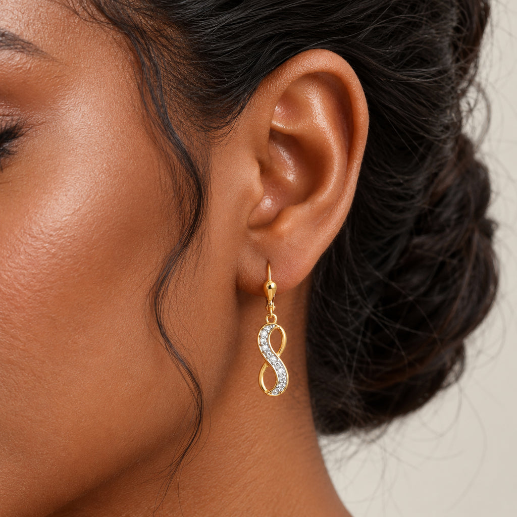 Luxuriant Lab Grown Diamond Fancy Earring in 18K YG VermeilSterling Silver  0.236  Ct._8776488_2
