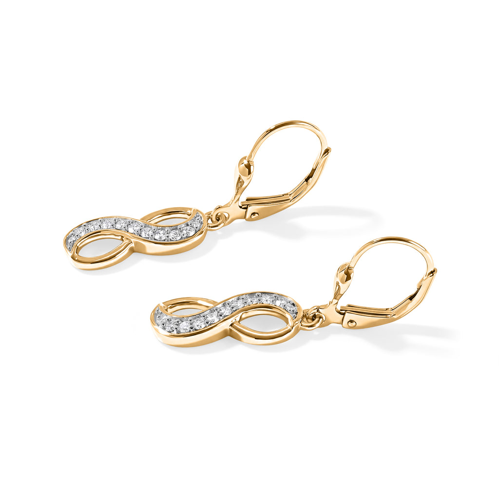 Luxuriant Lab Grown Diamond Fancy Earring in 18K YG VermeilSterling Silver  0.236  Ct._8776488_3