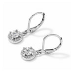 EverTrue - Natural White Diamond Solitaire Drop Earring with Lever Back_8777119_3