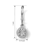 EverTrue - Natural White Diamond Solitaire Drop Earring with Lever Back_8777119_4