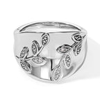 EverTrue White Diamond Fancy Ring Pure Yellow Brass  0.010  Ct._8777155