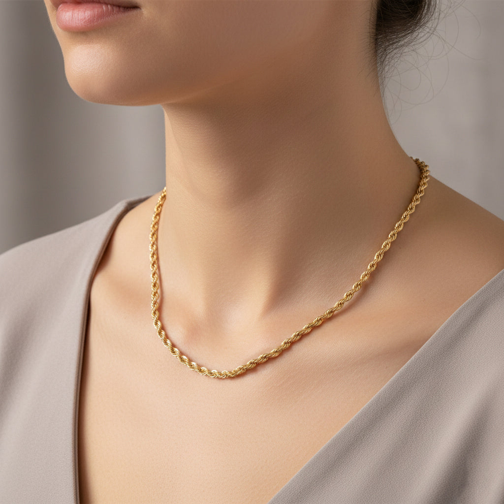 Rope Chain Necklace (Size - 24) 8777421 2