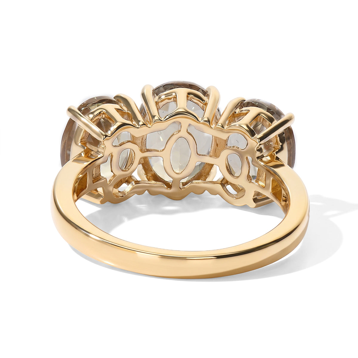 Luxoro - 14K Yellow Gold AAA Turkizite &amp; White Diamond Ring 3.76 Ct, Gold Wt. 3.25 Gms 8777682 4