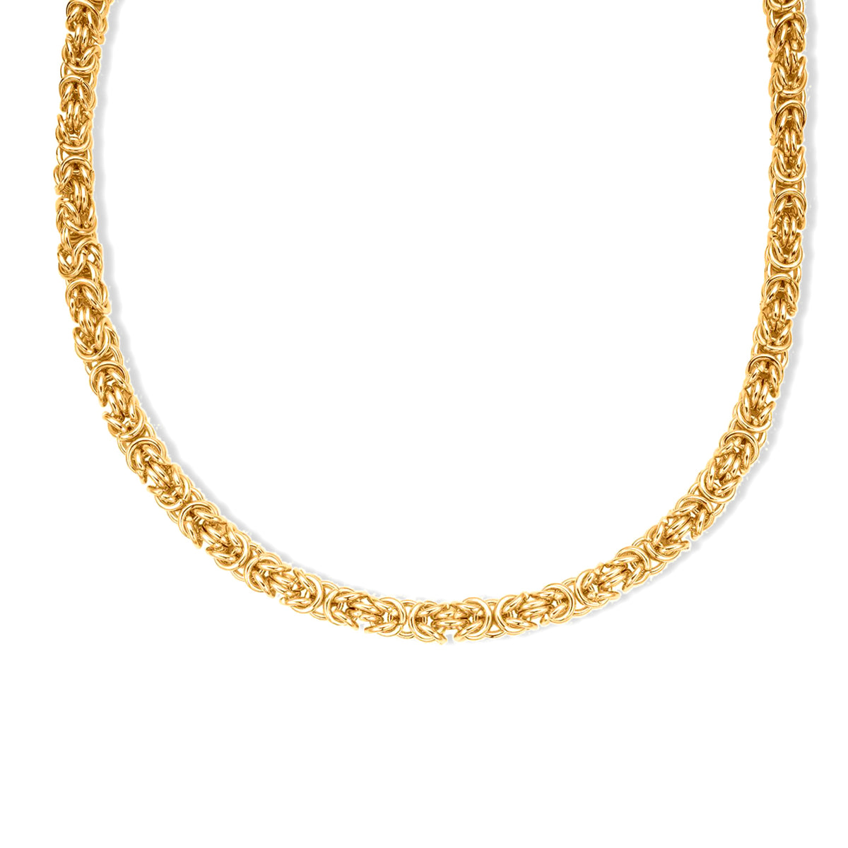 Fancy Necklace (Size - 20) Pure White Stainless Steel 8778308 0