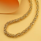 Fancy Necklace (Size - 20) Pure White Stainless Steel_8778308_1