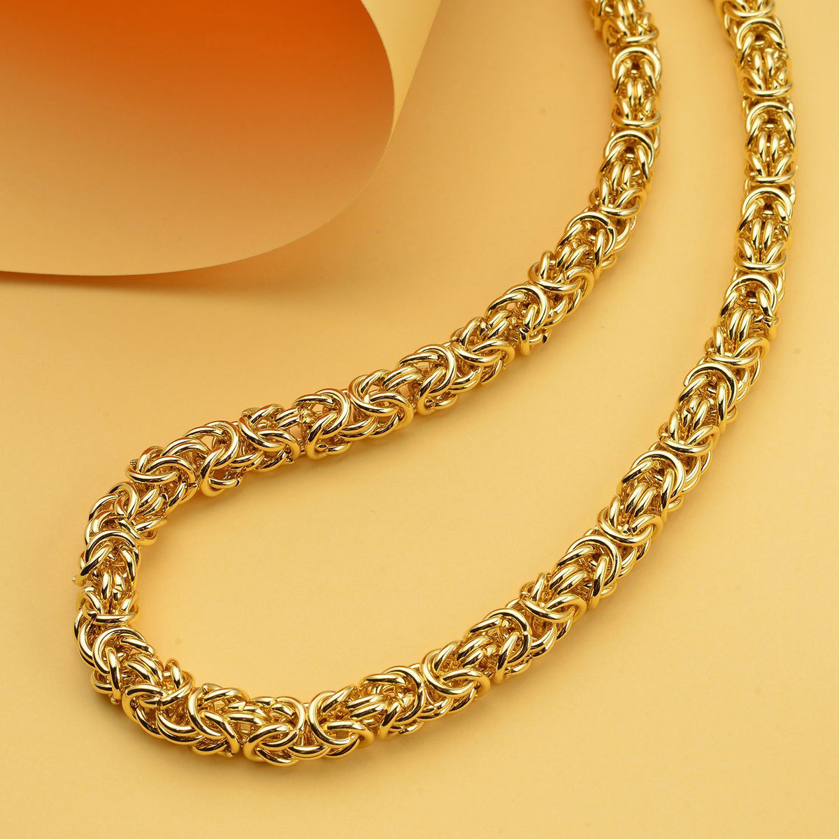 Fancy Necklace (Size - 22) Pure White Stainless Steel 8778309 1