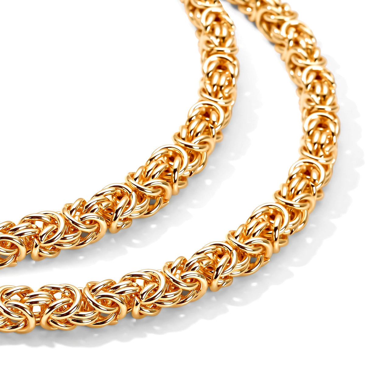 Fancy Necklace (Size - 22) Pure White Stainless Steel 8778309 3