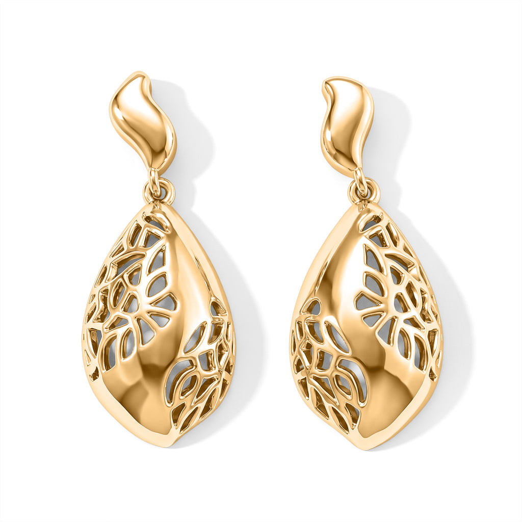 Fancy Earring Pure Yellow Brass_8778346