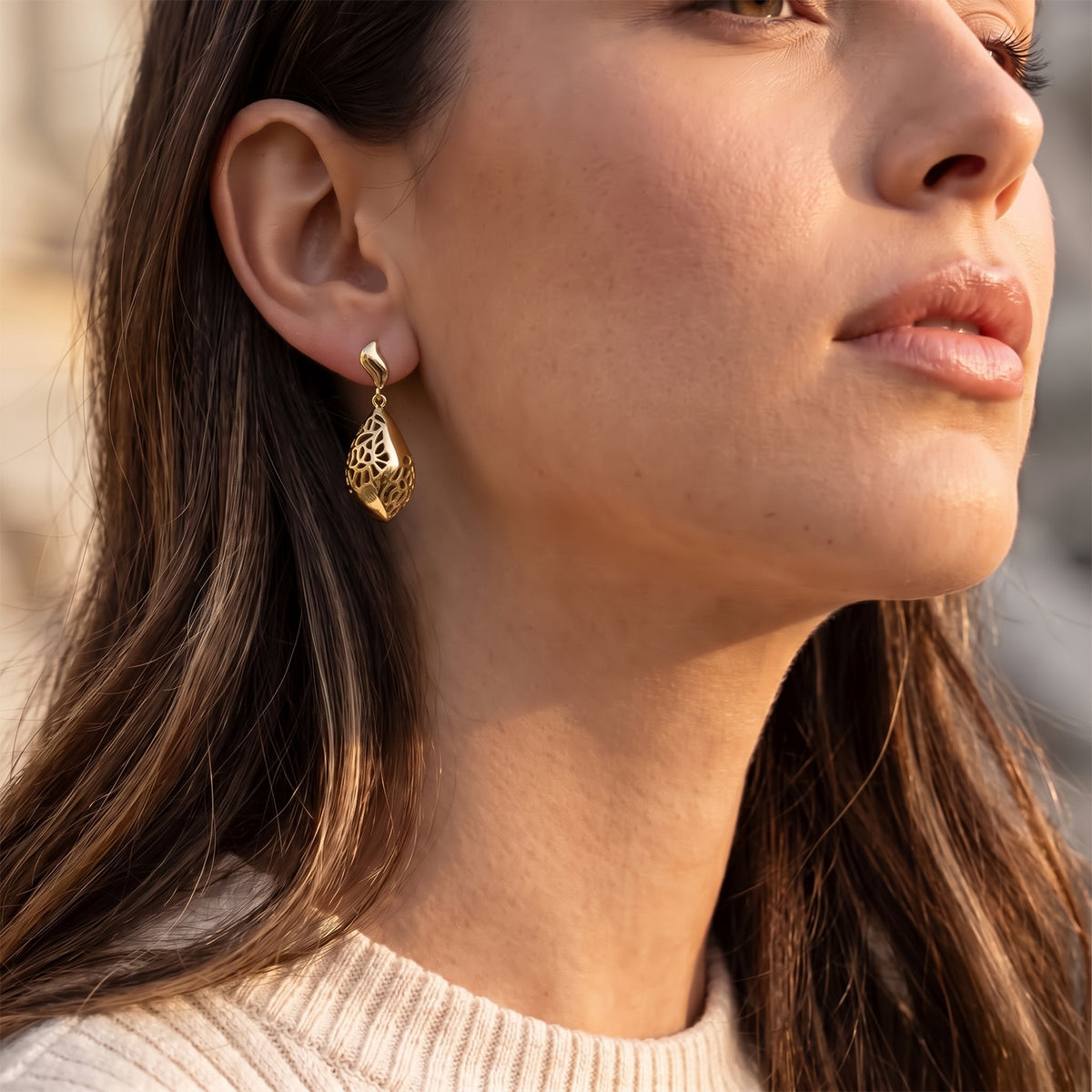 Fancy Earring Pure Yellow Brass 8778346 2