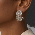 White Cubic Zirconia Fancy Earring Pure White Brass  0.200  Ct._8778373_2
