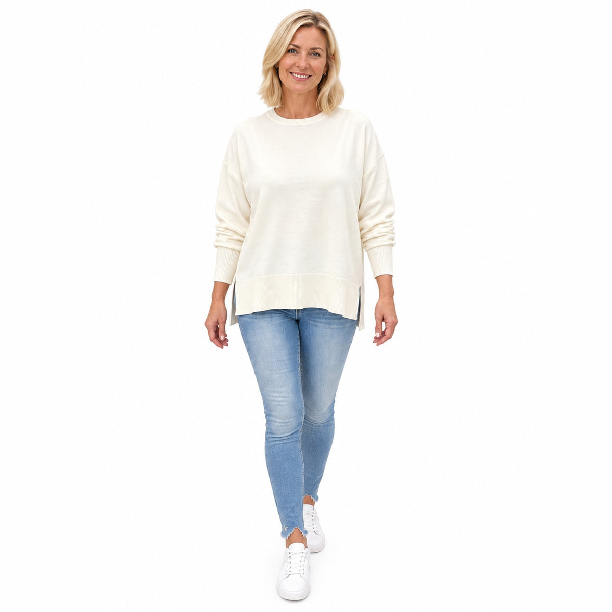 TJC Special Rayon Jean and Pant-Trouser (Size - L-XL) - Off White 8778393 0