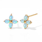 D'joy Ethiopian Opal Cluster Earring Sterling Silver  1.032  Ct._8778504