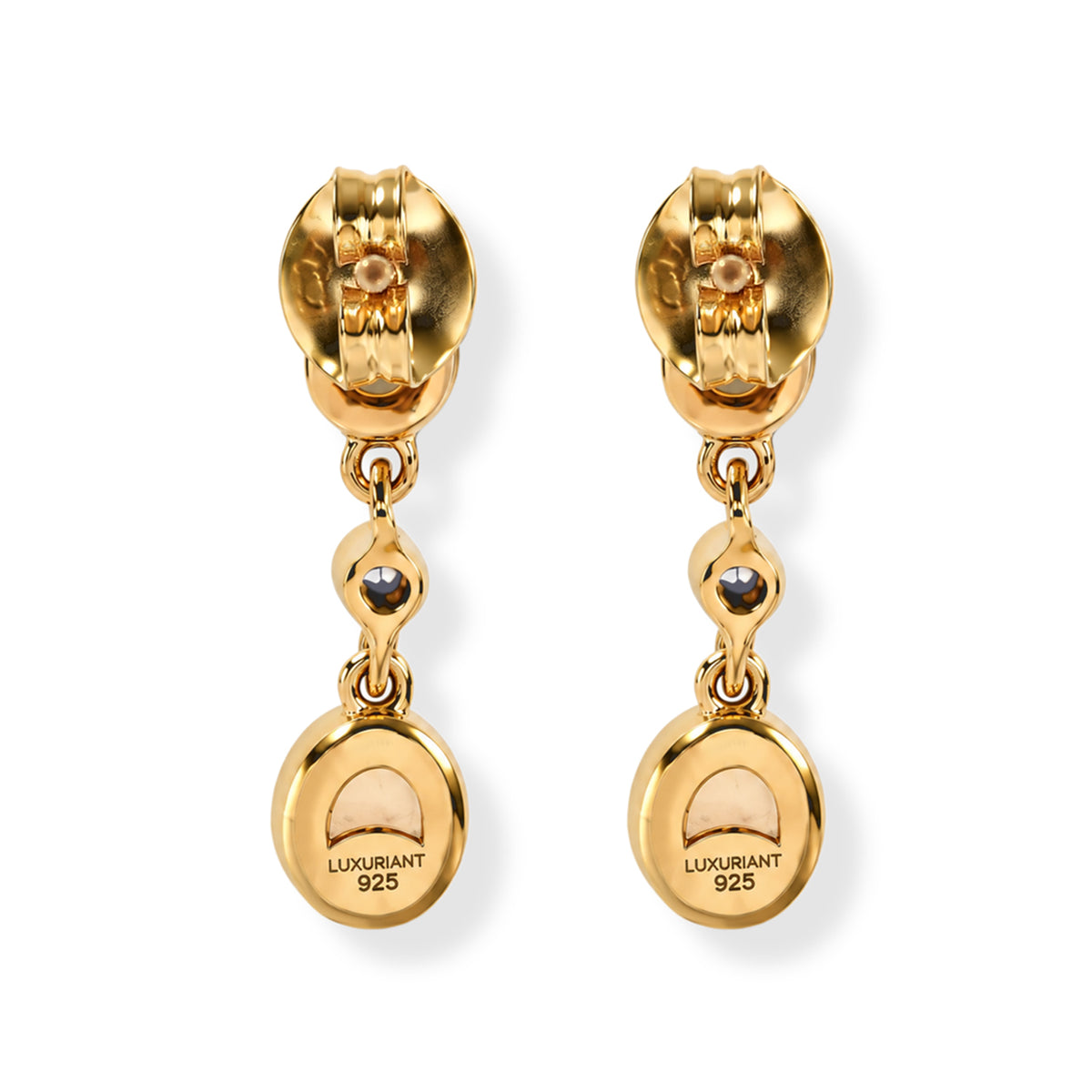 Luxuriant Ethiopian Opal, Lab Grown Diamond Dangling Earring Sterling Silver  0.714  Ct. 8778505 4