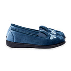 New Season - DR Lightfoot - Priscilla Ladies Slippers (Size 3) - Blue_8778606