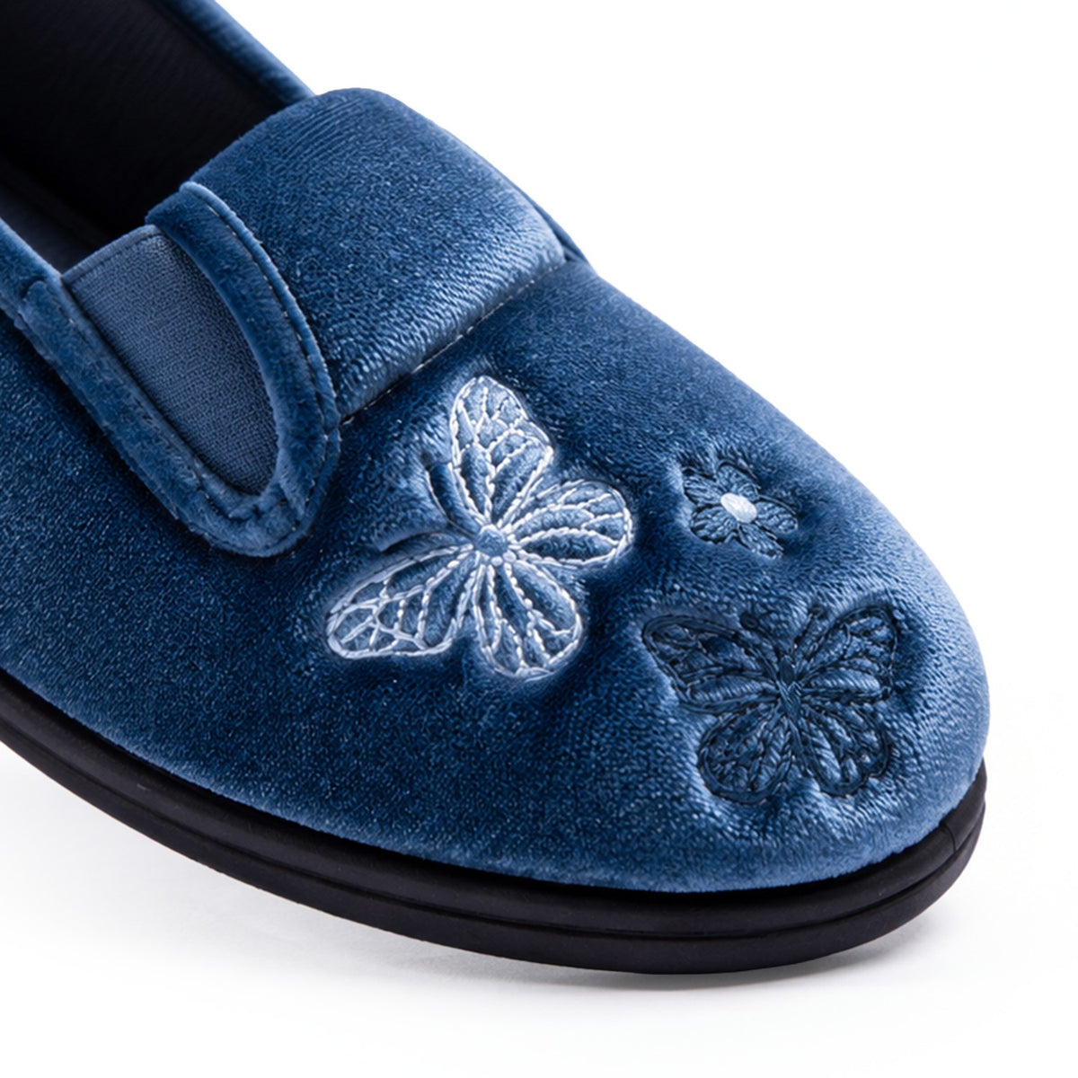 New Season - DR Lightfoot - Priscilla Ladies Slippers (Size 3) - Blue 8778606 1