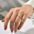 D'Joy - Lab Grown Diamond Cluster Ring in Platinum Overlay Sterling Silver_8780373_1