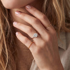 EverTrue White Diamond Solitaire Ring Pure Yellow Brass  0.017  Ct._8780820_2