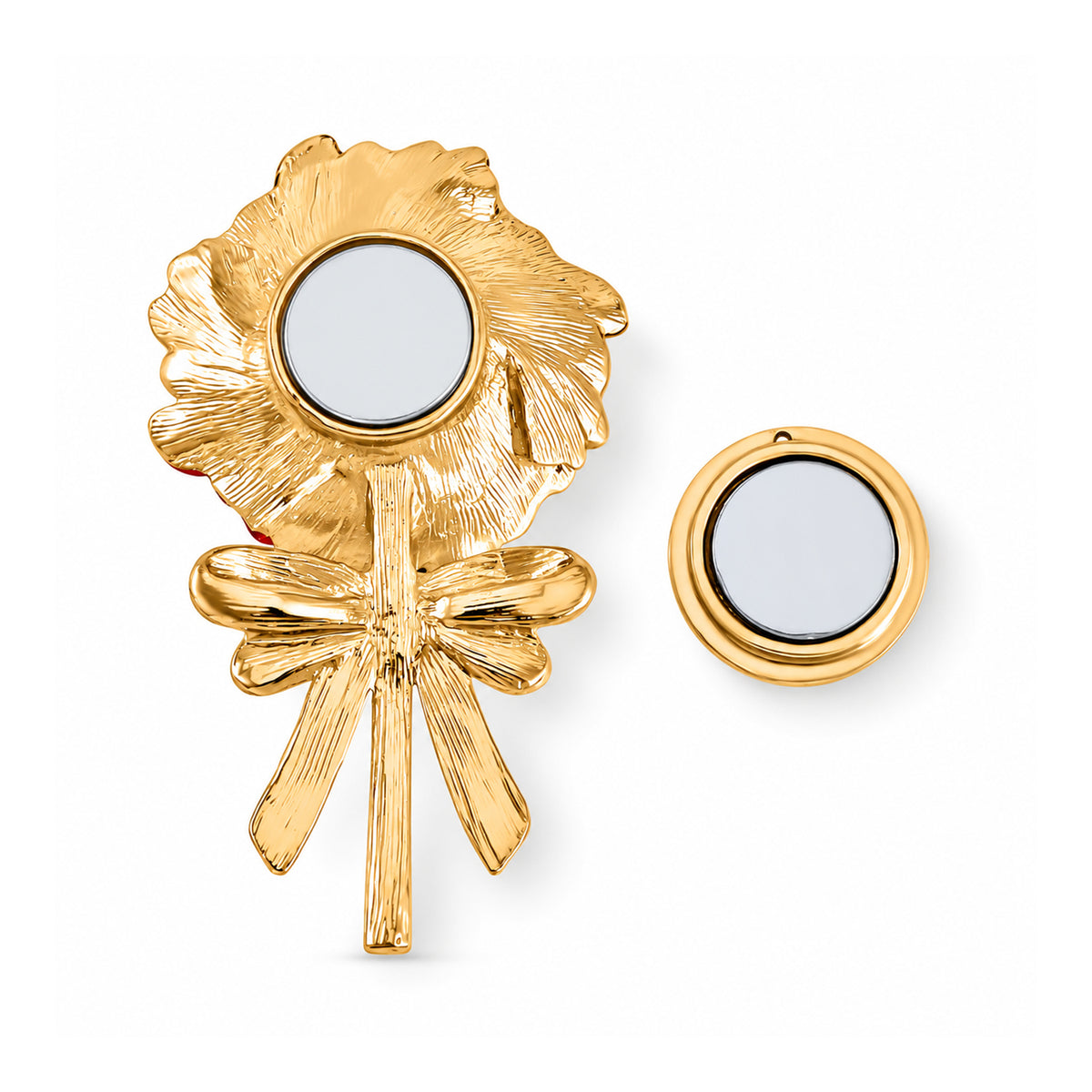 Poppy Flower Brooch with Magnet 8780828 4