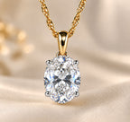 Luxuriant - 18K Yellow Gold SGL Certified Lab Grown Diamond (VS/E-F) Pendant with Free Chain 2.00 Ct._8780835