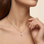 Luxuriant - 18K Yellow Gold SGL Certified Lab Grown Diamond (VS/E-F) Pendant with Free Chain 2.00 Ct._8780835_3