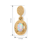 D'joy Ethiopian Opal Dangling Earring Sterling Silver  0.648  Ct._8781823_4