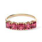 9K Yellow Gold AA Rubellite 5 Stone Ring, Gold Wt.1.3 Gms  1.925  Ct._8782196