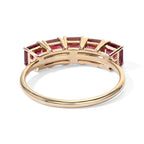 9K Yellow Gold AA Rubellite 5 Stone Ring, Gold Wt.1.3 Gms  1.925  Ct._8782196_4