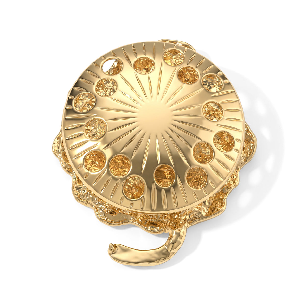 Poppy Flower Brooch with Magnet 8782267 3