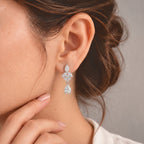 D'joy Moissanite Dangling Earring in Rhodium OverlaySterling Silver  4.840  Ct._8782508_2