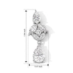 D'joy Moissanite Dangling Earring in Rhodium OverlaySterling Silver  4.840  Ct._8782508_5