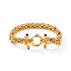 Black Onyx Nautical Rope Bracelet (Size - 8.5)_8782659