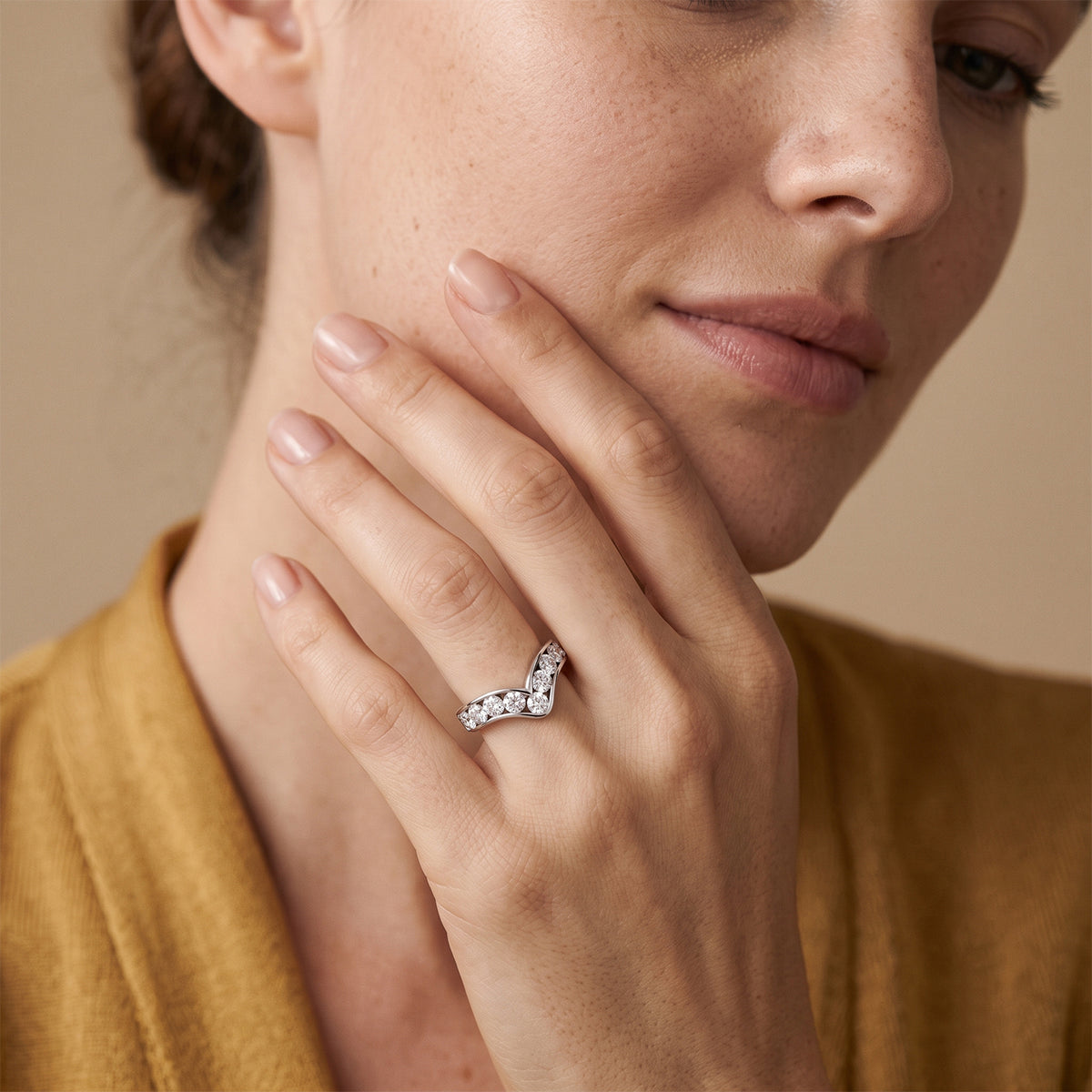 Luxuriant Lab Grown Diamond Ring in Rhodium OverlaySterling Silver  2.000  Ct. 8785028 1