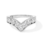Luxuriant Lab Grown Diamond Ring in Rhodium OverlaySterling Silver  2.000  Ct._8785030