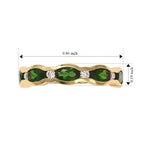 D'Joy - Natural Chrome Diopside & White Zircon Ring in Yellow Gold Plated Sterling Silver 1.40 Ct._8785153_5