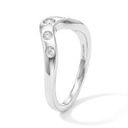 Luxuriant Lab Grown Diamond Ring in Rhodium OverlaySterling Silver  0.250  Ct._8785444_3