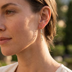 Luxuriant - Lab Grown Diamond (SI/G-H) Dangling Earring with Push Back in 18K Vermeil Yellow Gold Plated Sterling Silver 0.25 Ct._8785505_2