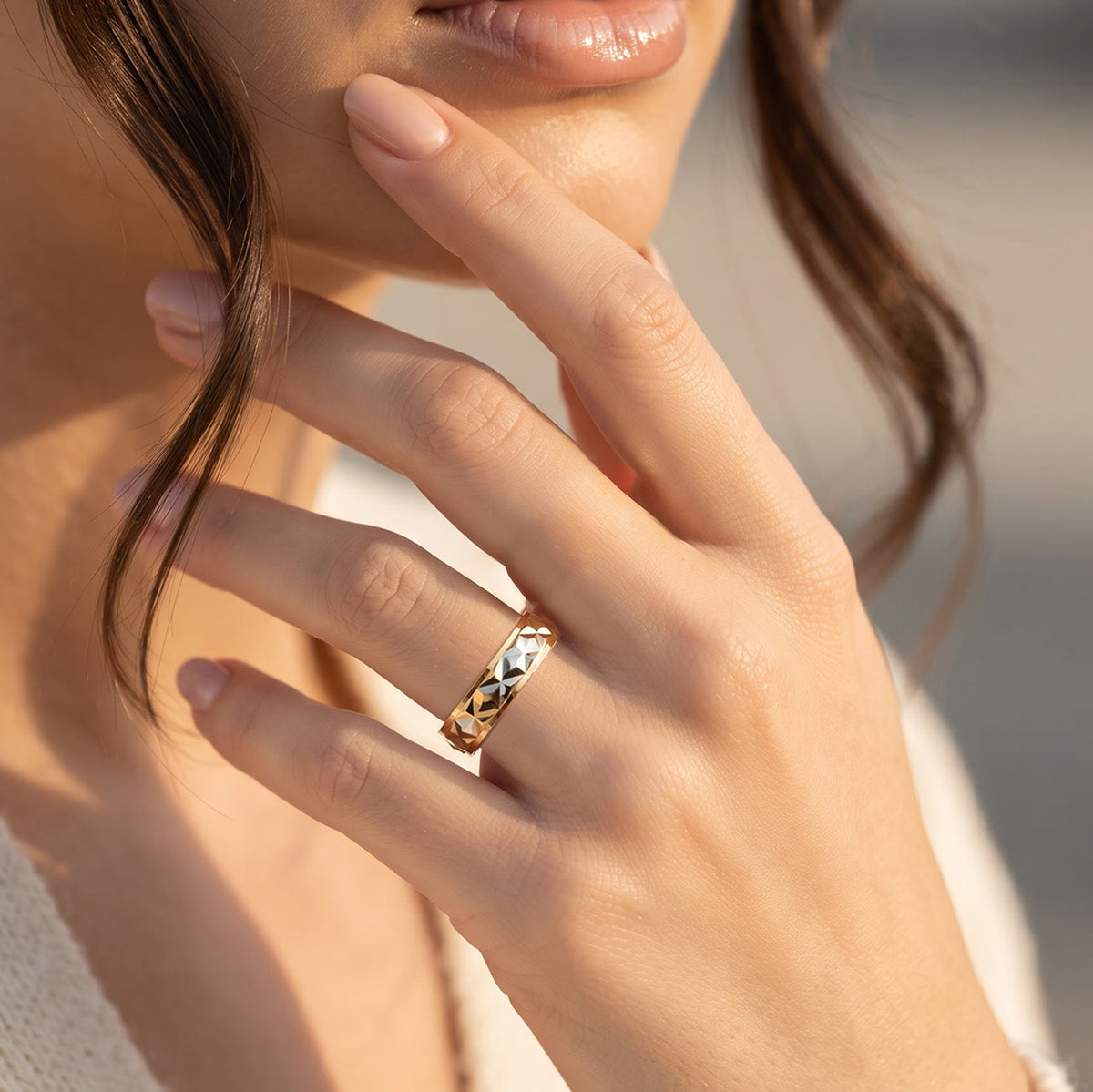 Royal Bali Collection - 9K Yellow Gold Ring 8786466 1