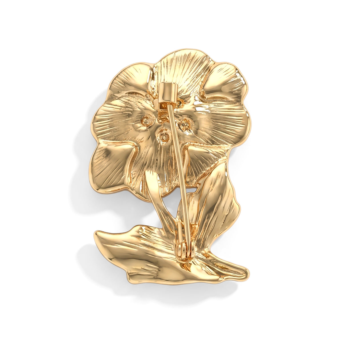 Red Crystal Poppy Flower Brooch 8787344 2