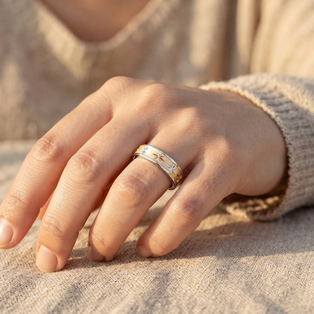Royal Bali Collection - 9K Yellow Gold Ring 8787852 1
