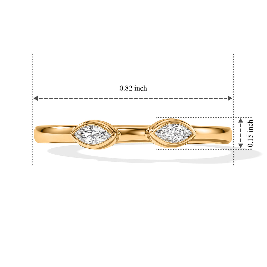 Luxuriant - Lab Grown Diamond (SI/G-H) Solitaire Ring in Yellow Gold Plated Sterling Silver_8788404_4