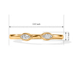 Luxuriant - Lab Grown Diamond (SI/G-H) Solitaire Ring in Yellow Gold Plated Sterling Silver_8788404_4